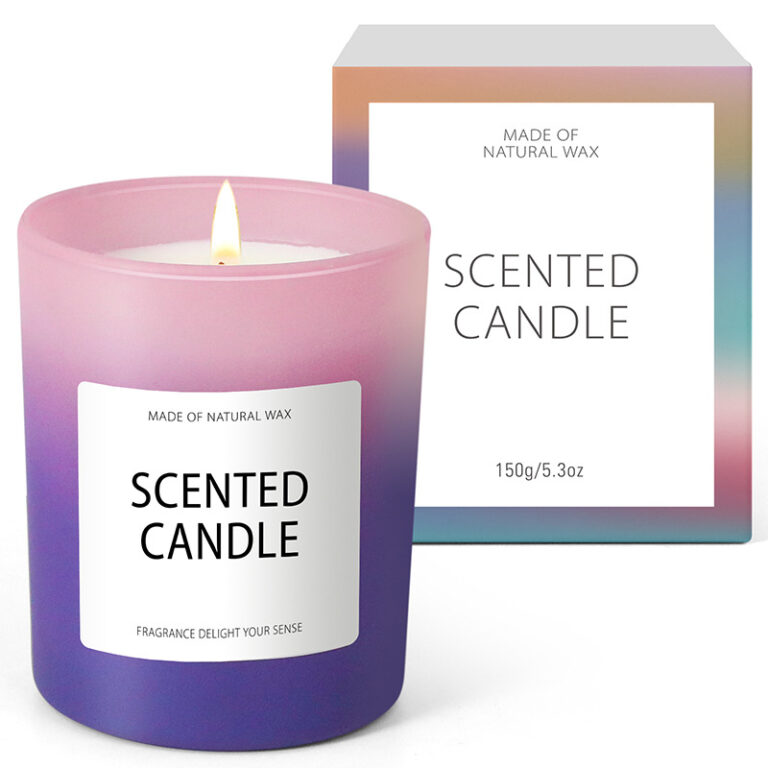 Smoke-free-Romantic-Scented-Candle-150g-Gradient-Cup-candle-7